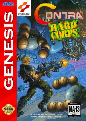 限定価格セール！ SEGA GENESIS CONTRA HARD CORPS 紙箱版 家庭用